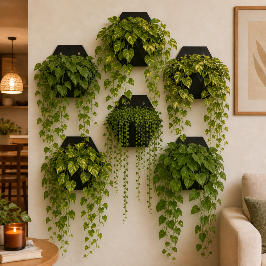 Hexagon Wall Planter