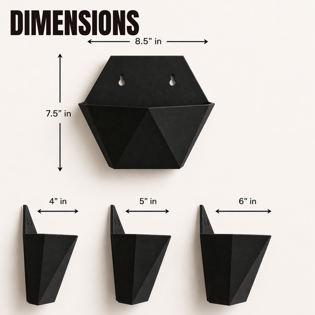 Hexagon Wall Planter